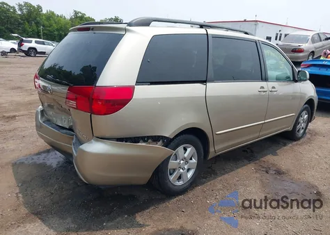 2005 Toyota Sienna Xle из США, поврежденный, VIN 5TDZA22C65S287128